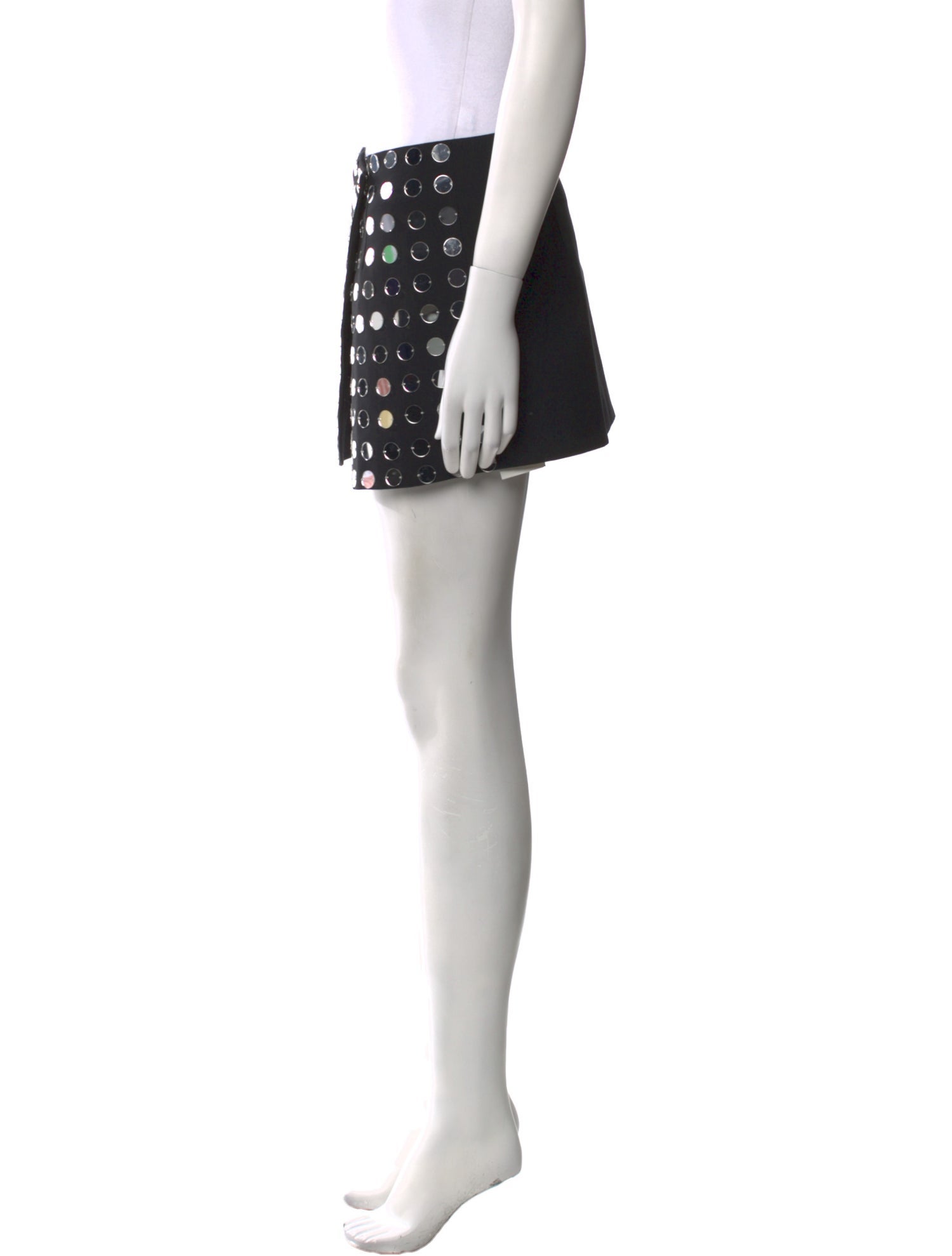 Coperni Studded Accents Mini Skirt